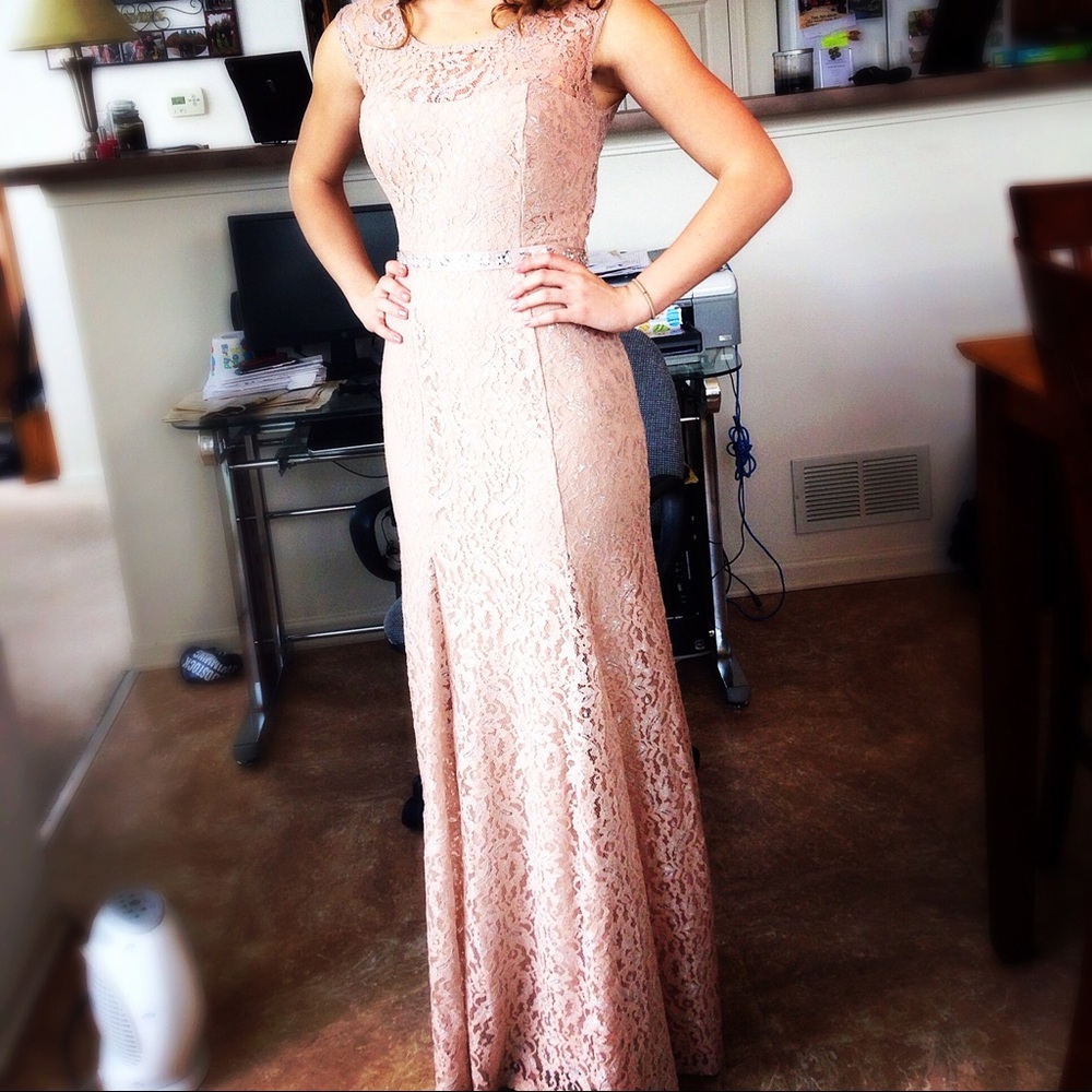 Formal lace dress